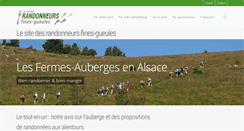Desktop Screenshot of fermeauberge-alsace.com